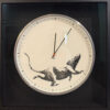 Banksy rat clock, 2019